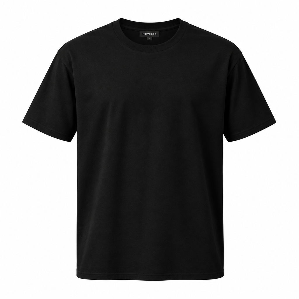 Classic Crew Black T-Shirt