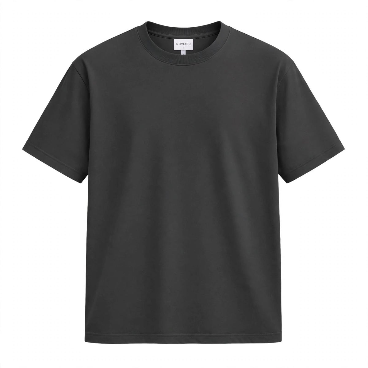 Classic Charcoal Grey Colour Oversized T-Shirt