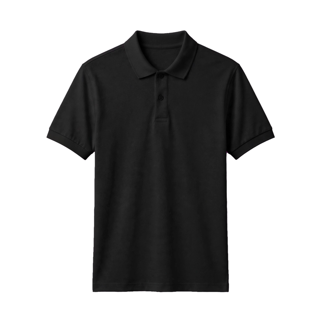 Classic Black Polo T-Shirt