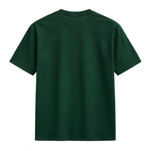 Classic Bottle Greeen Colour Oversized T-Shirt