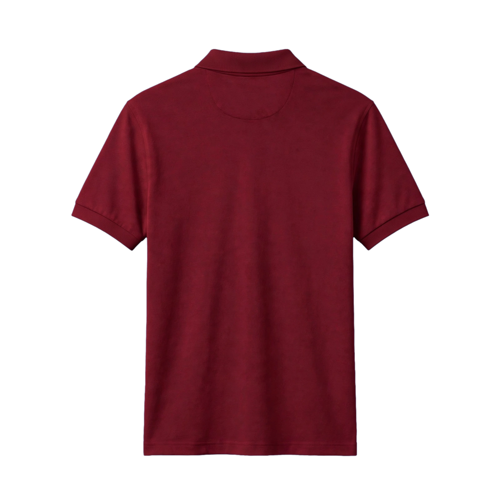 Classic Maroon Polo T-Shirt
