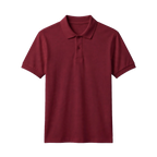 Classic Maroon Polo T-Shirt