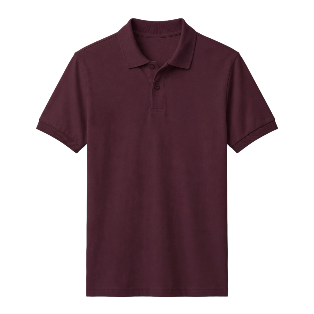 Classic Plum Brown Polo T-Shirt