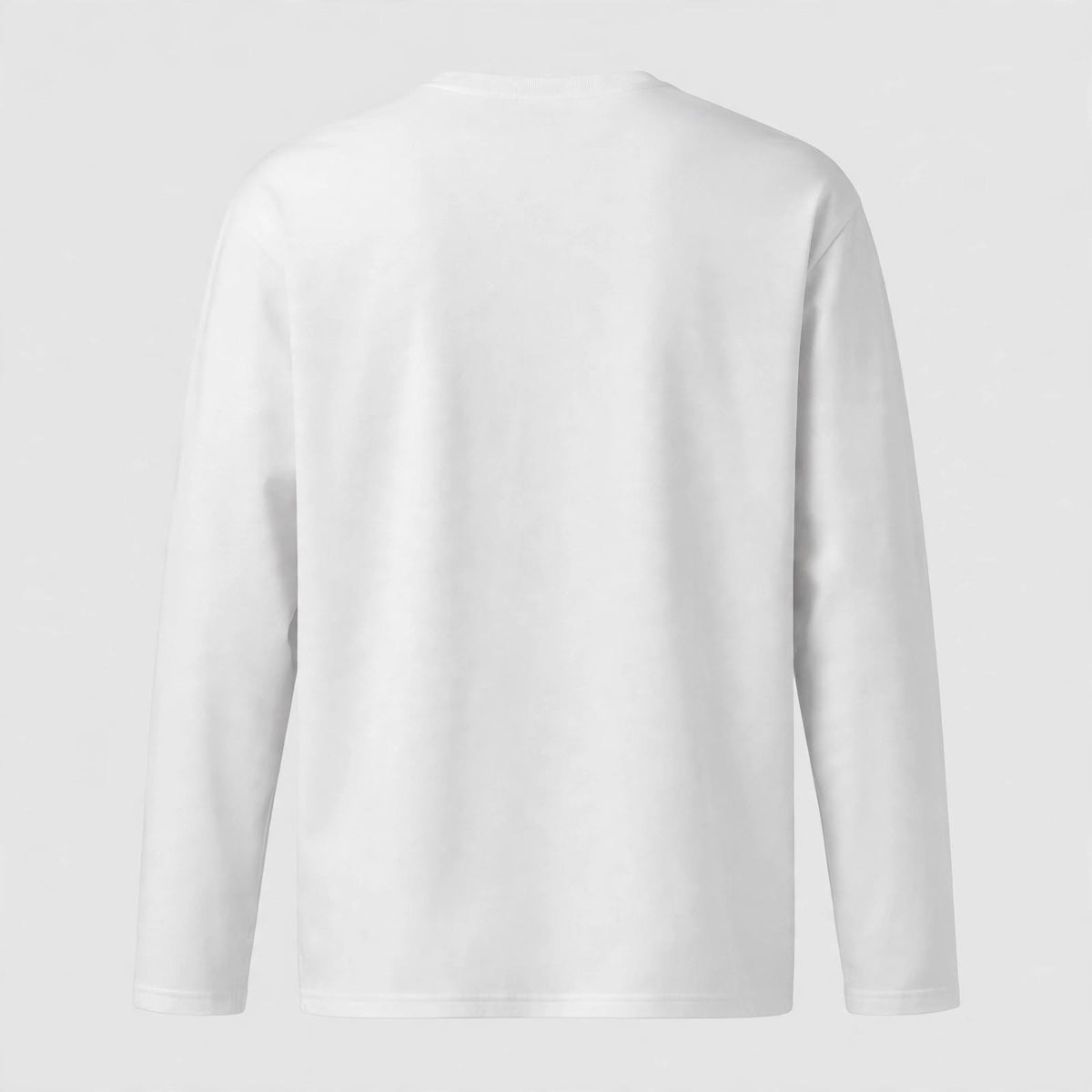 Classic Full Sleeve White Colour T-Shirt