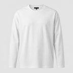 Classic Full Sleeve White Colour T-Shirt