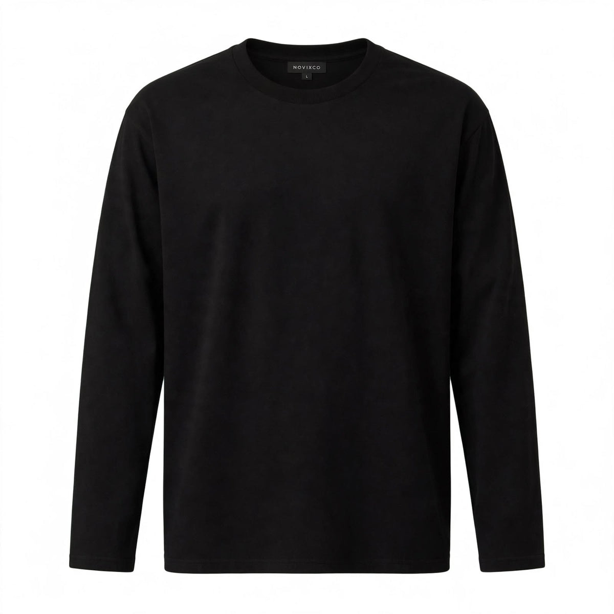 Classic Full Sleeve Black Colour T-Shirt